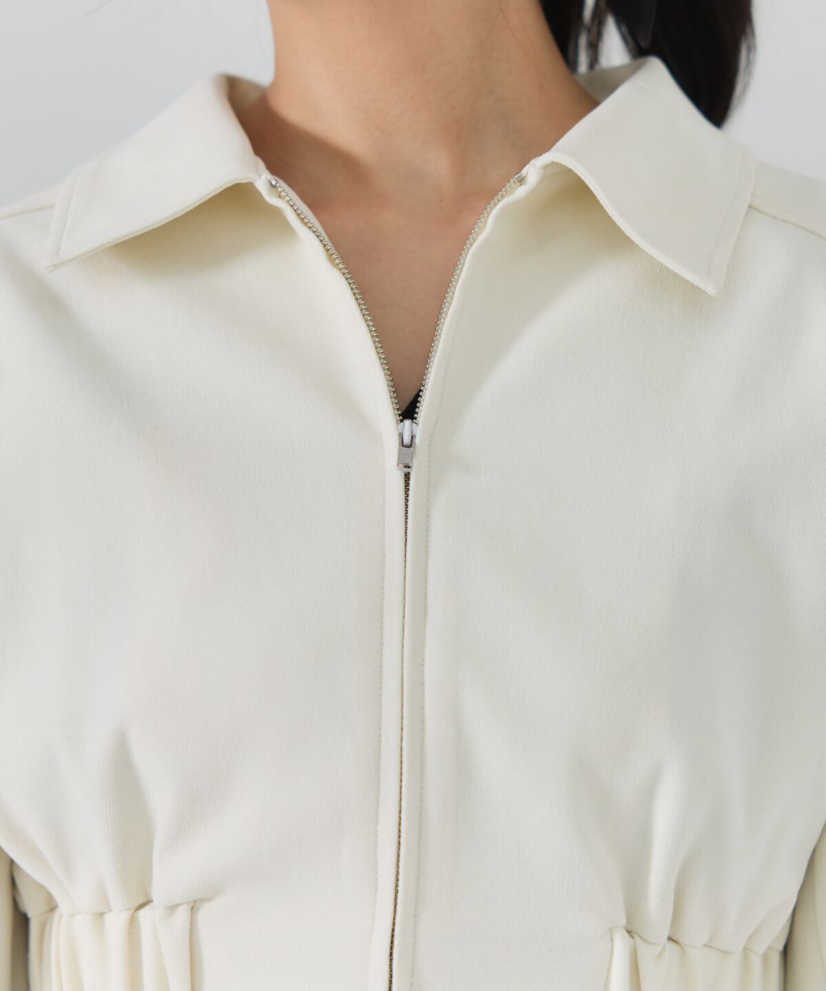 REDYAZEL「フロントジップショートブルゾン」|ブルゾン・スタジャン|