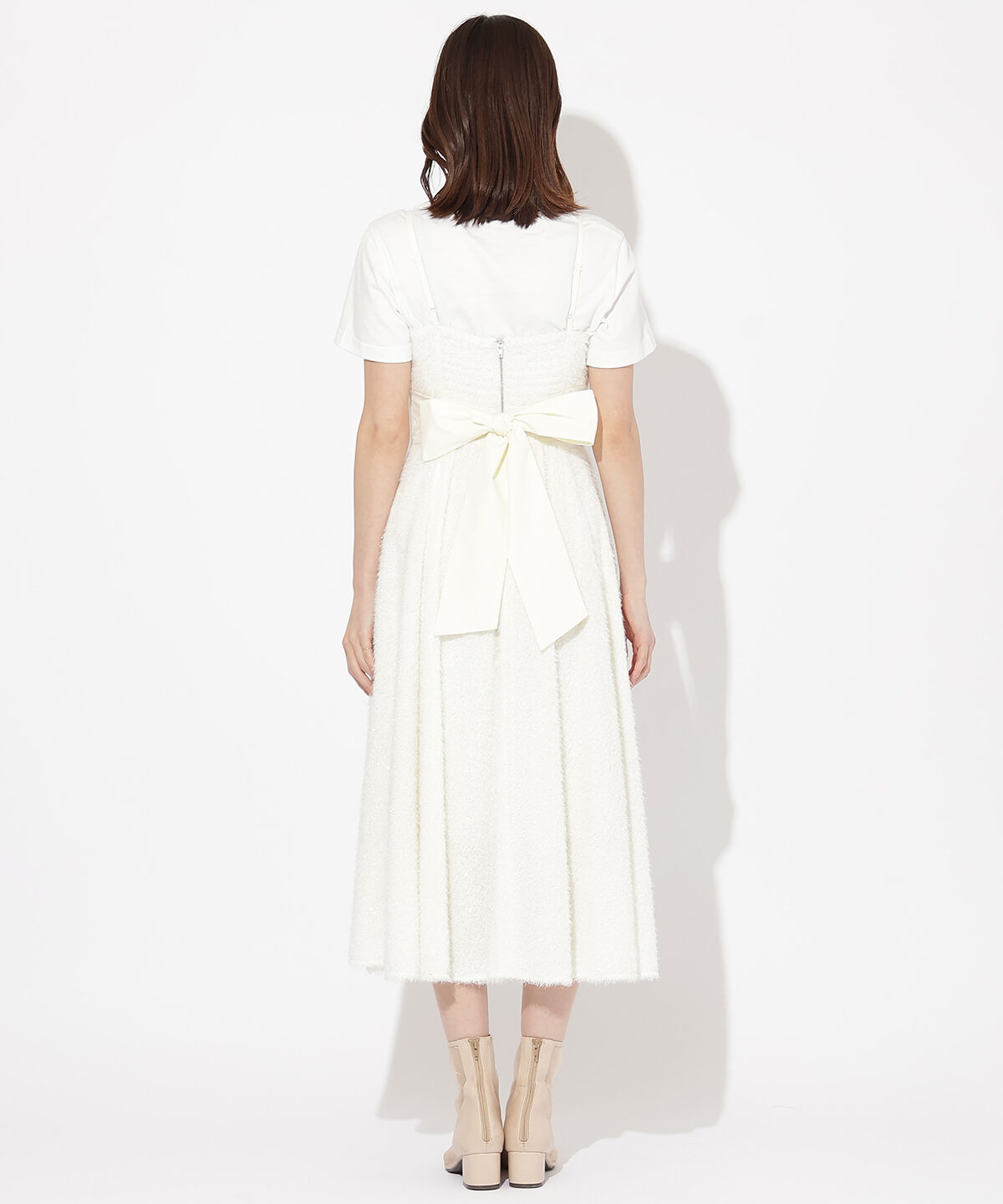 WILLSELECTION「フリンジキャミワンピース」|ワンピース|