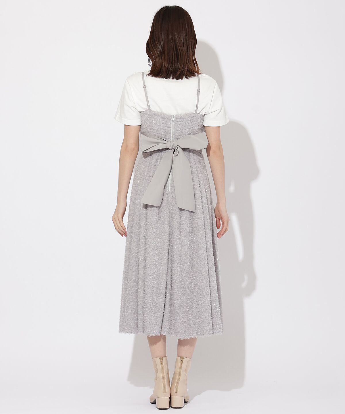 WILLSELECTION「フリンジキャミワンピース」|ワンピース|