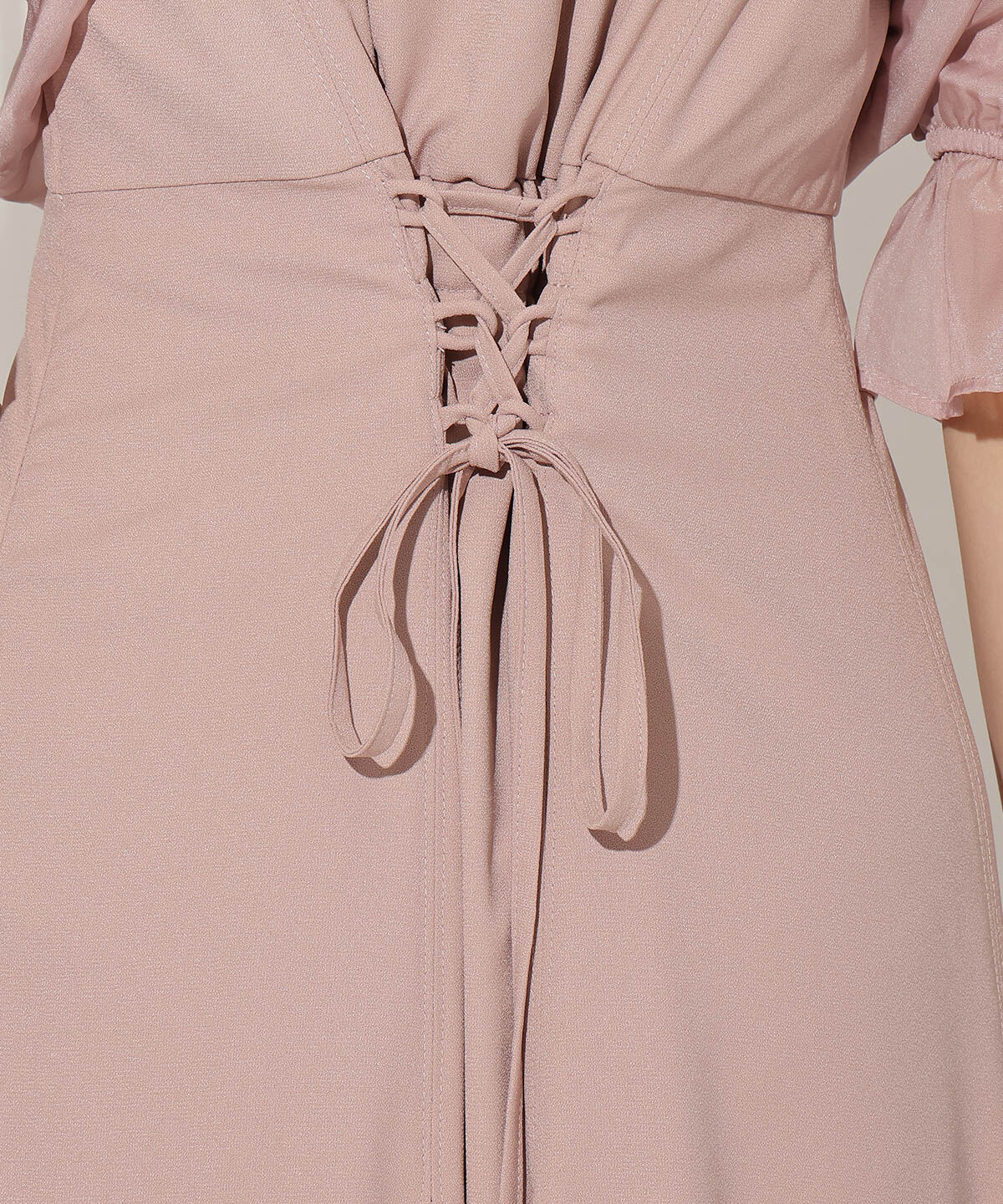 WILLSELECTION「リボンビスチェ付きドレス」|ドレス|