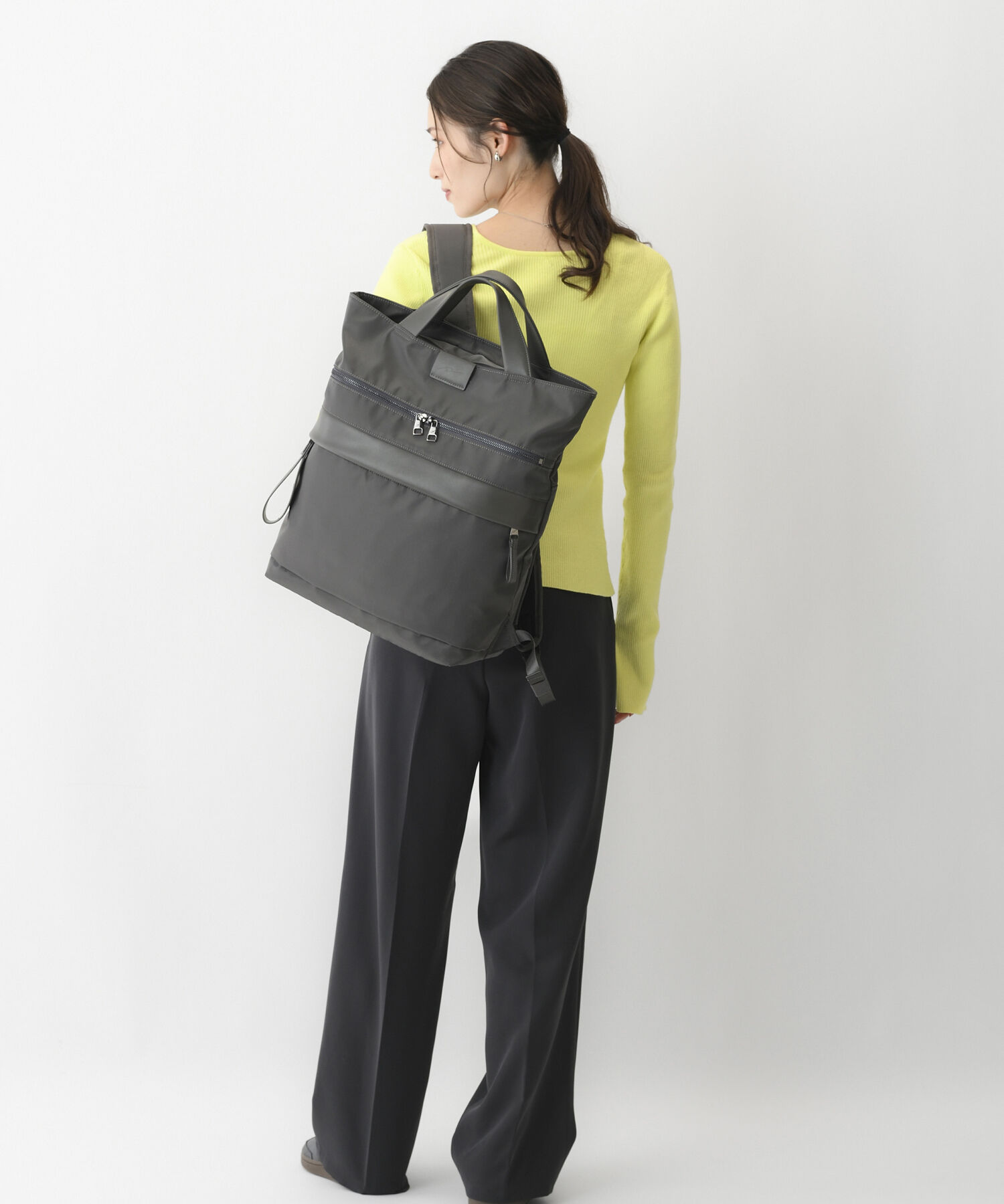 W&.Day/Night「W&.Day/Night サクテ 2WAYリュック A4サイズ 14.0インチPC収納 19022」|トートバッグ|