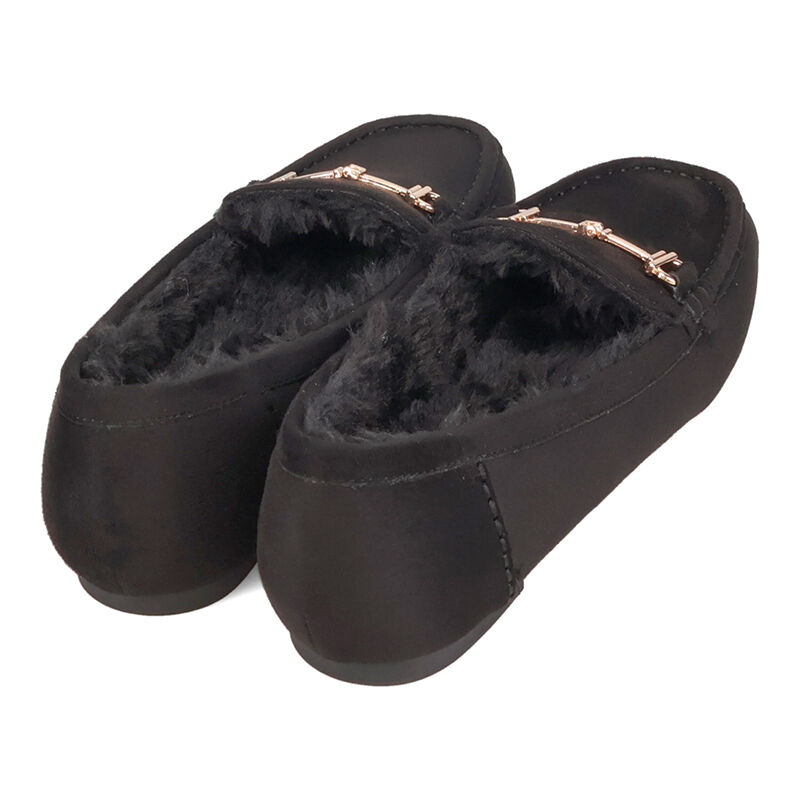 WA Oriental TRaffic「●2025秋冬新作● ビット モチーフ付き ファー モカシン /52318 ムートン 防寒」|モカシン|