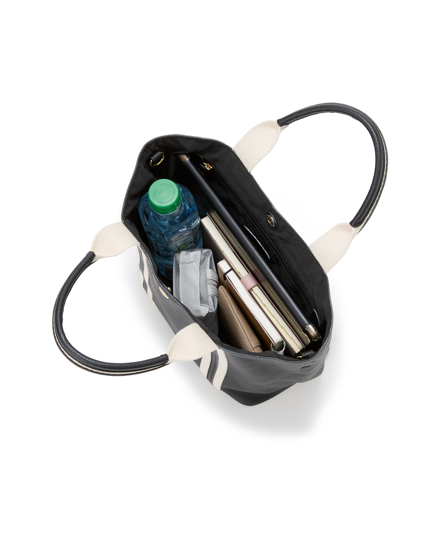 TOPKAPI TREASURE「ソフトシュリンク テープコンビ ミニ トート バッグ ショルダーベルト付」|トートバッグ|