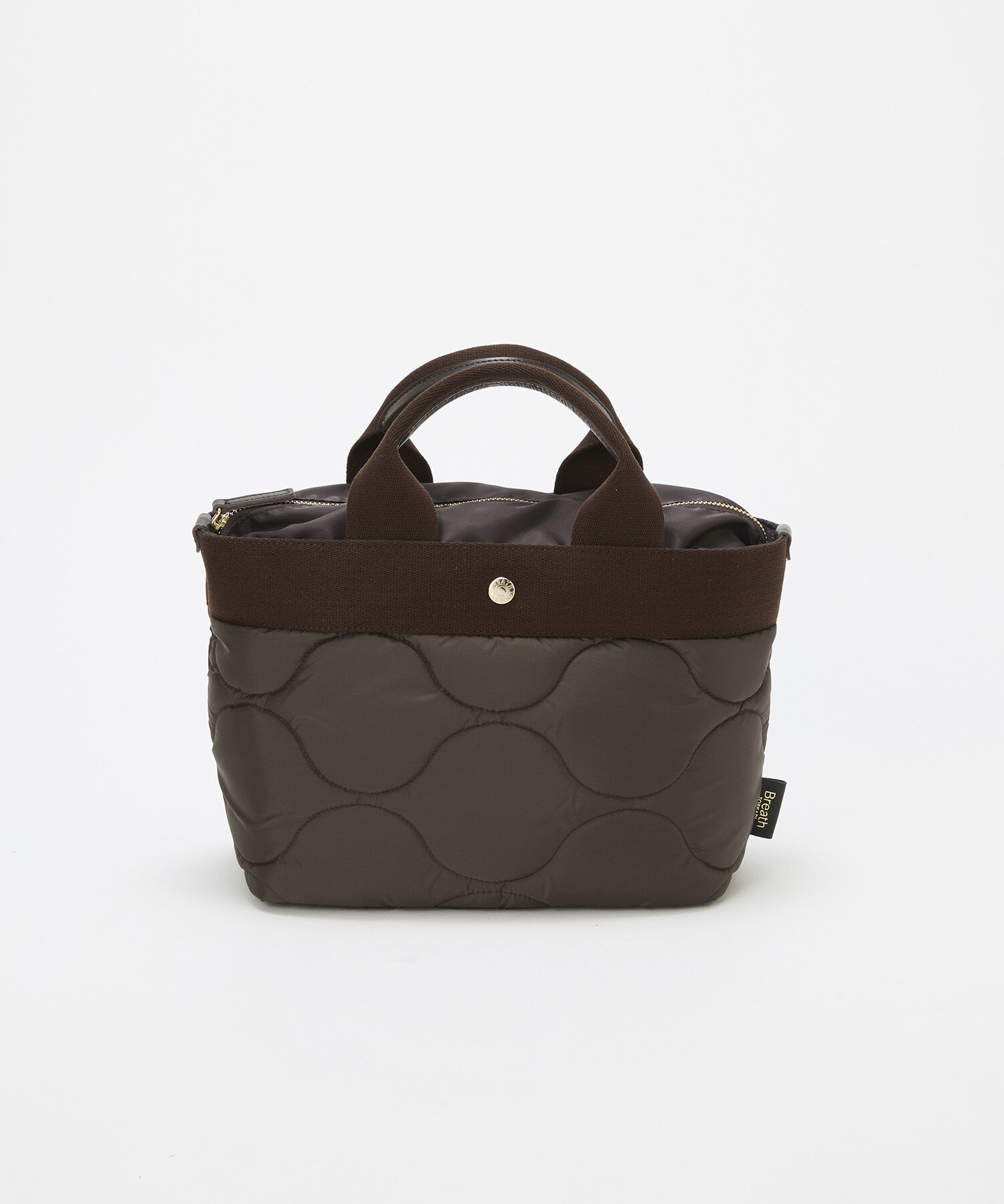 TOPKAPI BREATH「【Breath TOPKAPI】RIPPLE リプル キルティング B5 トートバッグ / 撥水 / 軽量」|トートバッグ|ブラウン