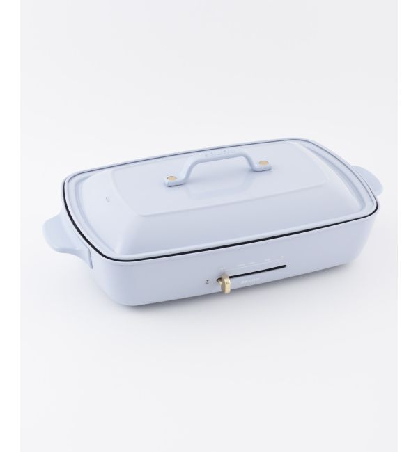 BRUNO「ホットプレートグランデサイズ＋深鍋＋グリルプレートセット レシピ付き」|電化製品|