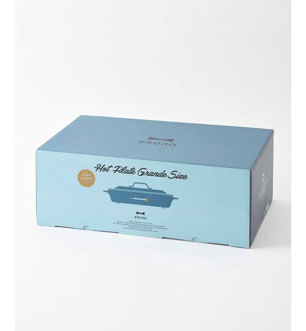 BRUNO「ホットプレートグランデサイズ＋深鍋＋グリルプレートセット レシピ付き」|電化製品|