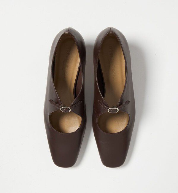 ODETTE E ODILE「センターベルトスクエア パンプス45&darr;&uarr;」|パンプス|