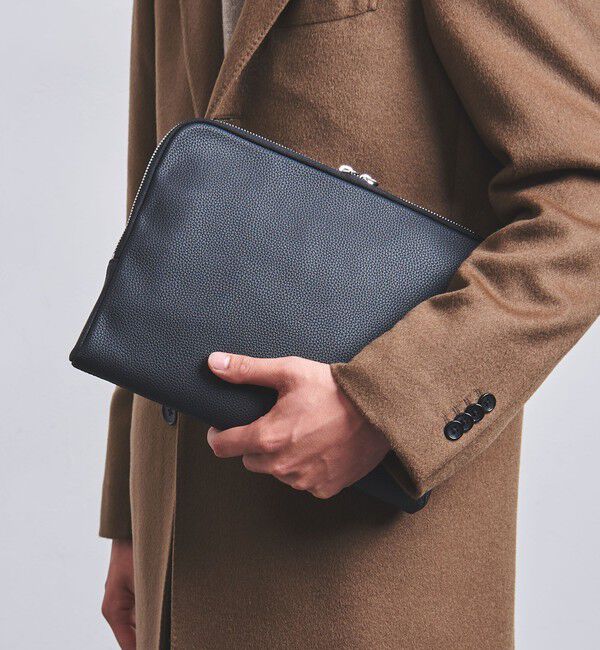 UNITED ARROWS「マイクロファイバー クラッチバッグ」|クラッチバッグ|