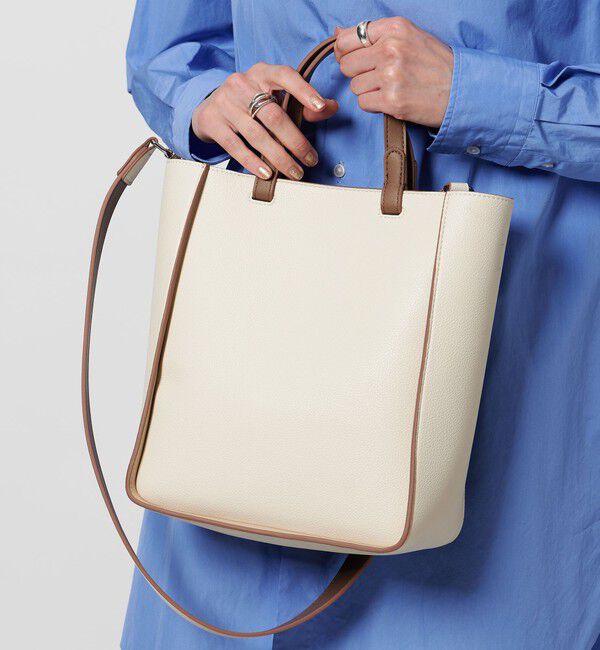UNITED ARROWS「ミニ コンビ トートバッグ」|トートバッグ|OFF WHITE