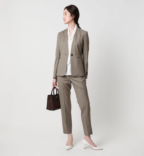 UNITED ARROWS「Vitale Barberis Canonico ノーラペルジャケット」|ノーカラージャケット|