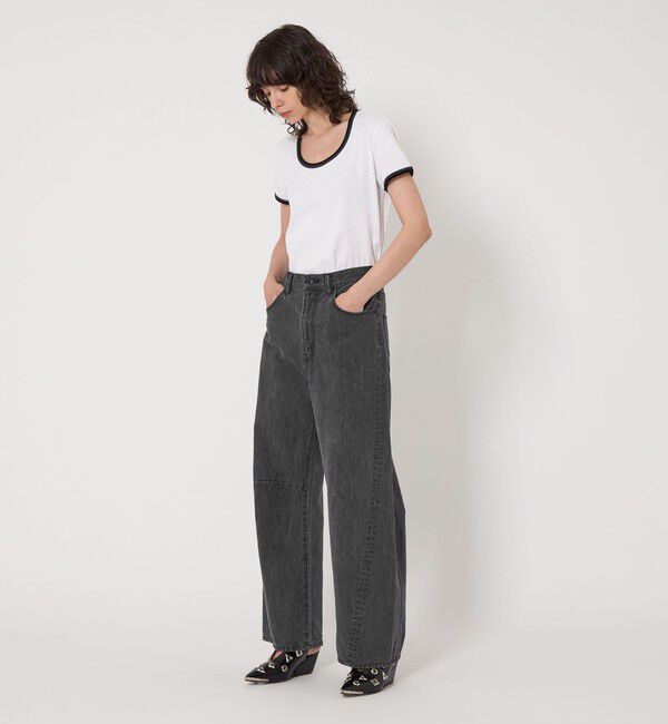 ASTRAET「＜ASTRAET＞13オンス ルーファ ブラックデニムパンツ UNISEX」|デニム|