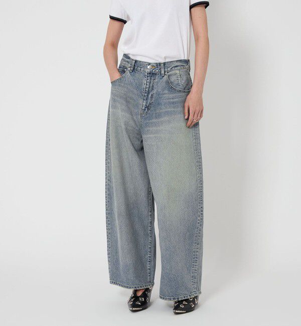 ASTRAET「＜ASTRAET＞ BIG バルーンデニムパンツ UNISEX」|デニム|
