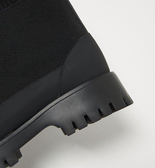 UNITED ARROWS「レイン ニットブーツ」|レインシューズ|