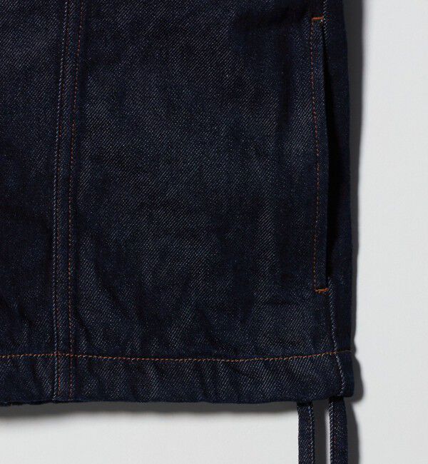 AEWEN MATOPH「＜AEWEN MATOPH＞デニムドローストブルゾン」|デニムジャケット|