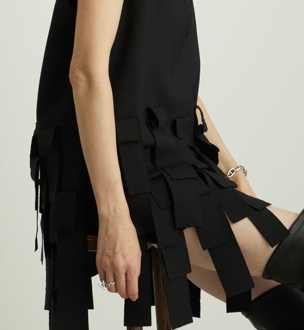 AEWEN MATOPH「＜AEWEN MATOPH＞フリンジミニワンピース」|ワンピース|