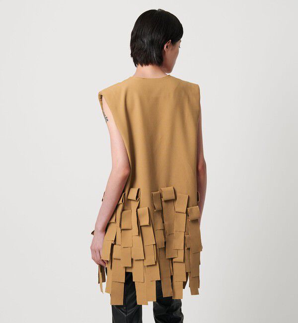 AEWEN MATOPH「＜AEWEN MATOPH＞フリンジミニワンピース」|ワンピース|