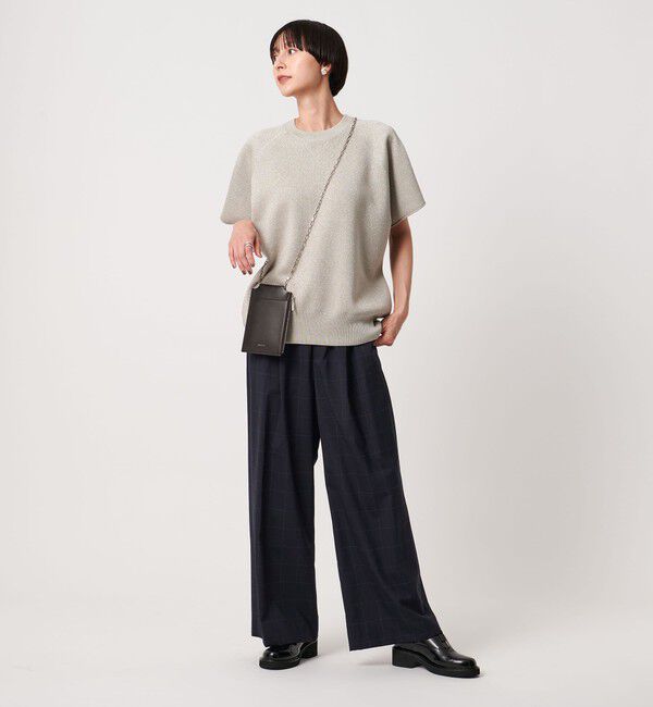 UNITED ARROWS「サテン ウエスト イージー パンツ ‐ウォッシャブル‐」|その他|