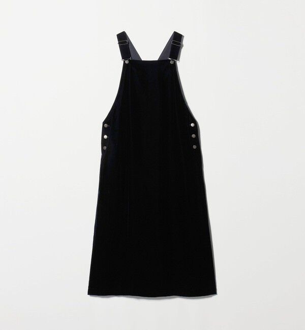 UNITED ARROWS「ベルベット サロペット スカート」|オールインワン|