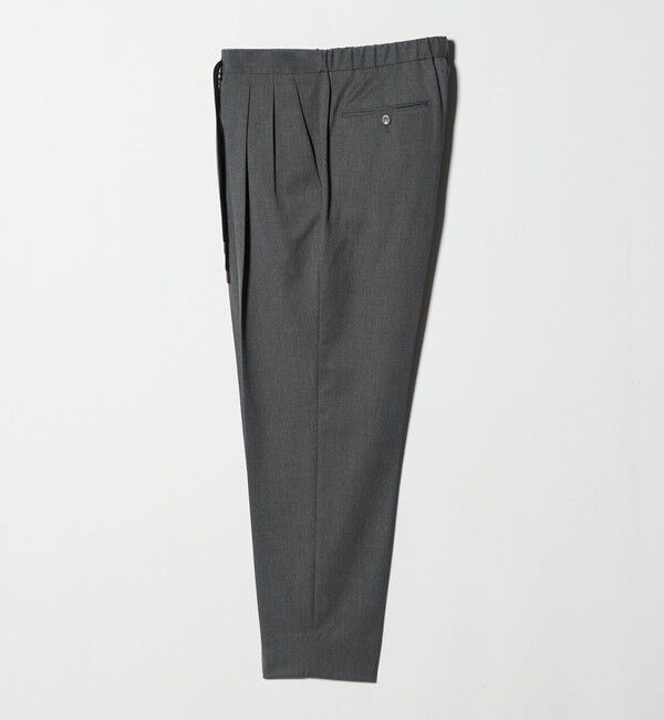 UNITED ARROWS「2プリーツ キャロットパンツ -ストレッチ-」|チノ|