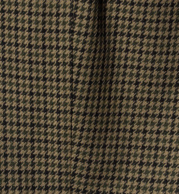 UNITED ARROWS「モダンチェック ノープリーツ ワイドストレート パンツ」|その他|