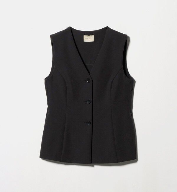 UNITED ARROWS「ダブルクロス ベスト -ウォッシャブル-」|ベスト・ジレ|