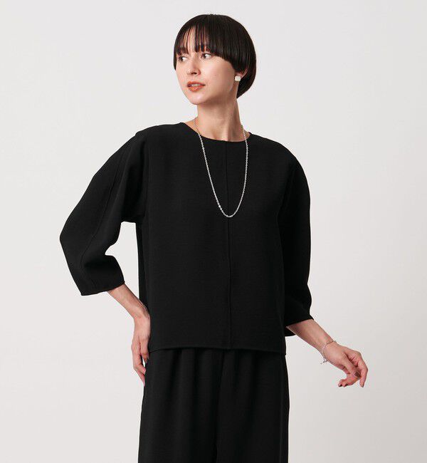 UNITED ARROWS「COMFY Tシャツライク ブラウス‐吸水速乾 UVカット ウォッシャブル‐」|シャツ・ブラウス|