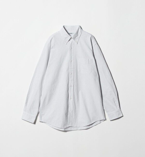 UNITED ARROWS「＜District＞オックスフォード ストライプ ボタンダウンシャツ」|シャツ・ブラウス|