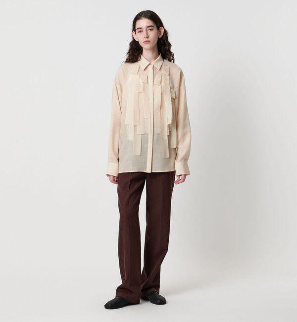 AEWEN MATOPH「＜AEWEN MATOPH＞フリンジブラウス」|シャツ・ブラウス|