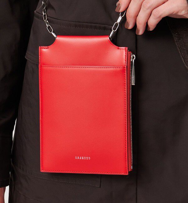 UNITED ARROWS「【別注】＜ORSETTO＞COLLANA チェーンショルダー」|モバイルケース|