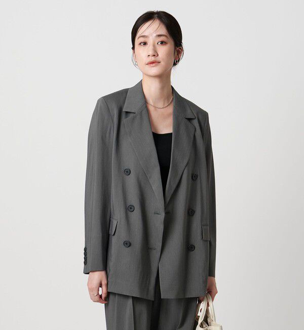 UNITED ARROWS「NALYA ピンストライプ ジャケット」|テーラードジャケット|