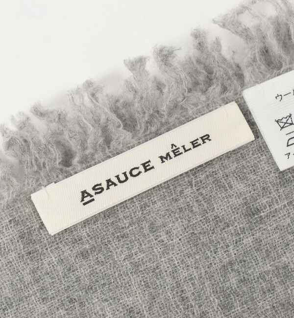 UNITED ARROWS「＜ASAUCE MELER＞AIRY SOLID ストール」|ストール|