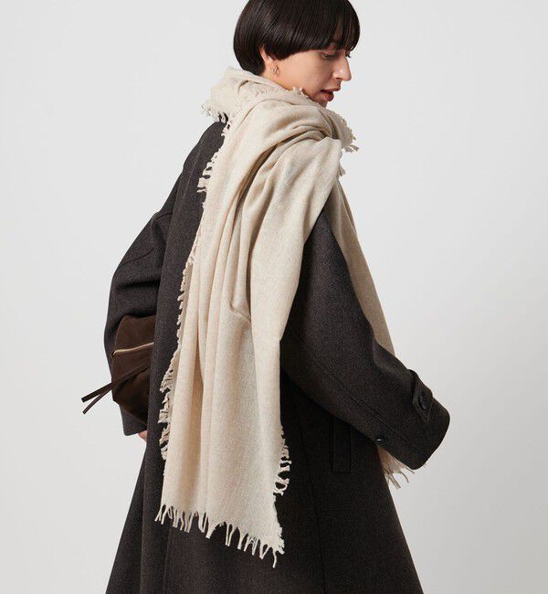 UNITED ARROWS「＜ASAUCE MELER＞AIRY SOLID ストール」|ストール|