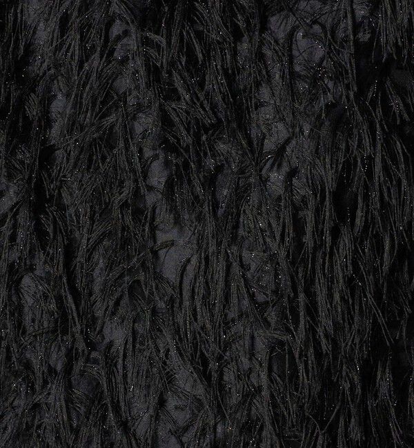 UNITED ARROWS「ヘアリー ラメ カットジャガード タイト スカート」|スカート|