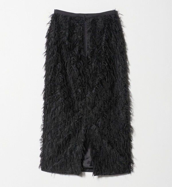 UNITED ARROWS「ヘアリー ラメ カットジャガード タイト スカート」|スカート|