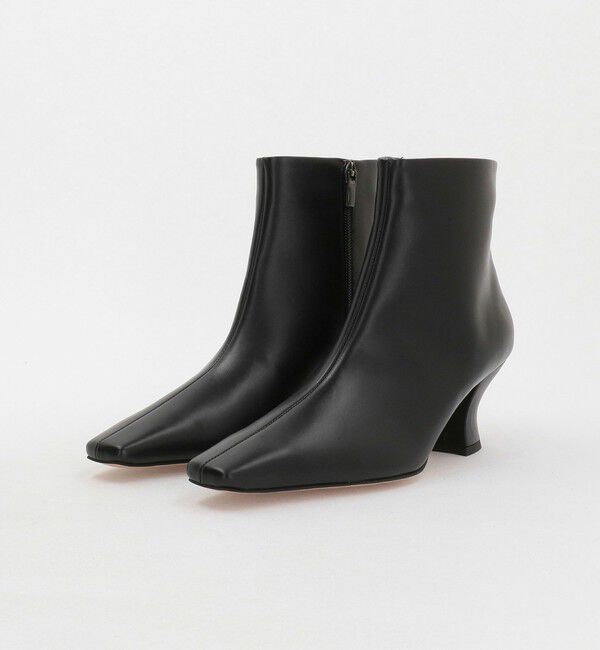 UNITED ARROWS「レザー ショートブーツ」|ショートブーツ|