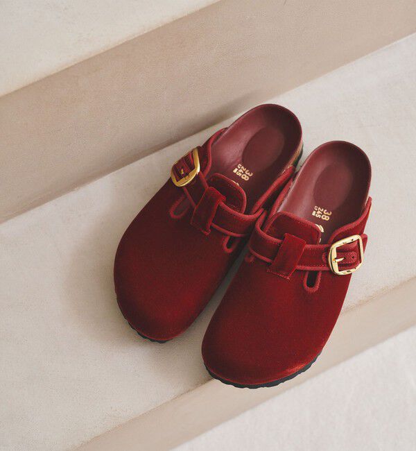 UNITED ARROWS「【国内EXCLUSIVE】＜BIRKENSTOCK＞VLR BOSTON サンダル」|サンダル|RED