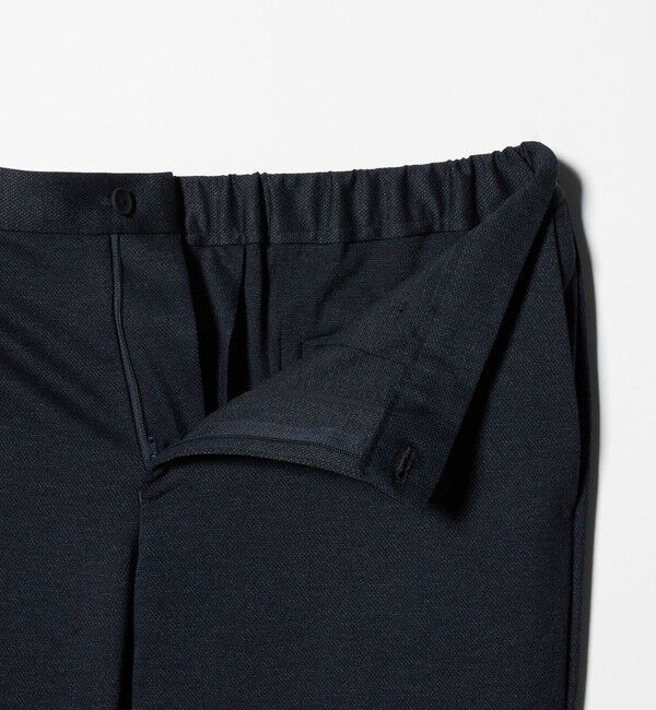 UNITED ARROWS「シャークスキン ジャージ ノープリーツパンツ UA COZY ウォッシャブル ストレッチ 防しわ」|スーツ|