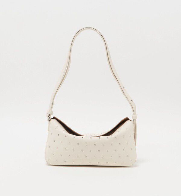 UNITED ARROWS「＜＆MyuQ＞UPIS STUDS ショルダーバッグ」|ショルダー・メッセンジャー|WHITE