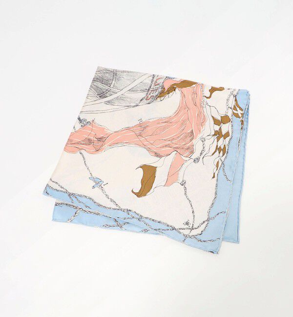 UNITED ARROWS「＜manipuri＞SILK 65&times;65 スカーフ 25FW」|マフラー|
