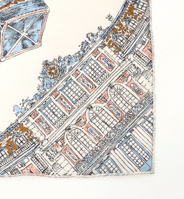 UNITED ARROWS「＜manipuri＞SILK 65&times;65 スカーフ 25FW」|マフラー|