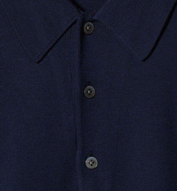 UNITED ARROWS「ウール ハイゲージ ニットポロシャツ」|ポロシャツ|