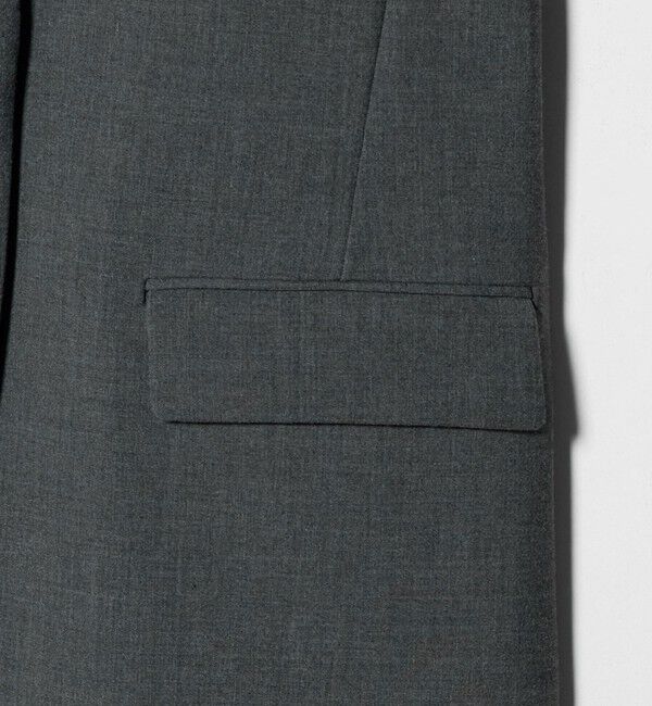 UNITED ARROWS「ダブルクロス ベスト ‐ウォッシャブル‐」|テーラードジャケット|