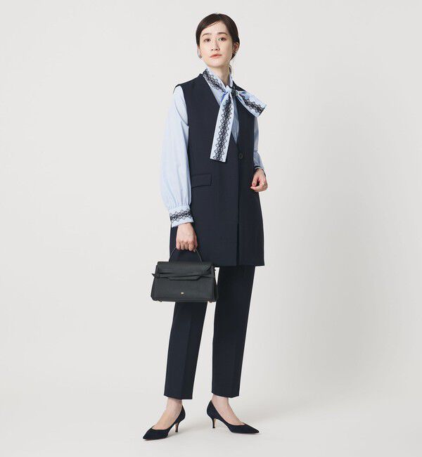 UNITED ARROWS「ダブルクロス ベスト ‐ウォッシャブル‐」|テーラードジャケット|