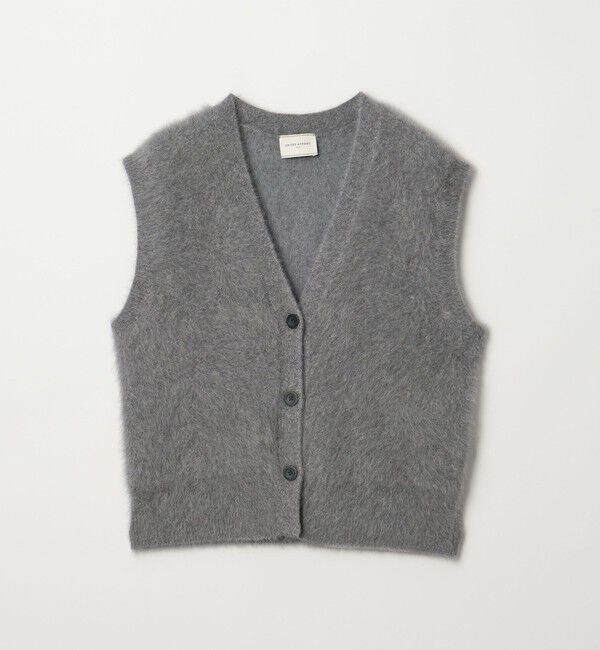 UNITED ARROWS「フォックスカシミヤ Vネック ベスト」|ベスト・ジレ|