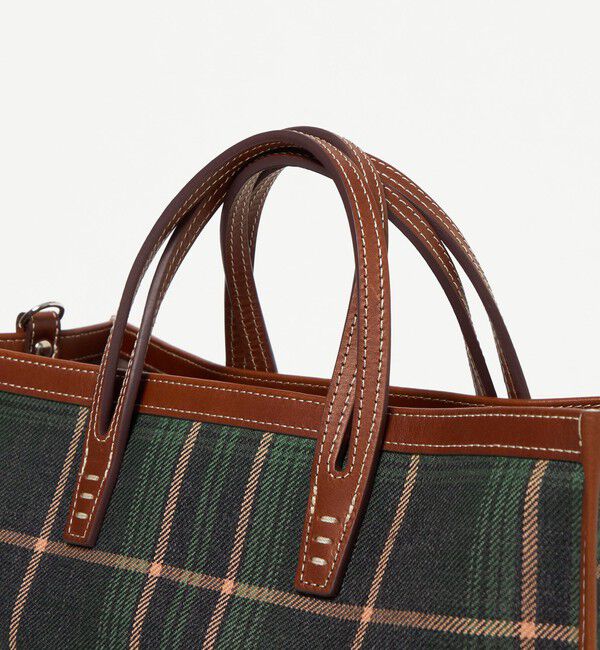 UNITED ARROWS「【別注】＜A VACATION＞BREAD M チェックトートバッグ」|トートバッグ|