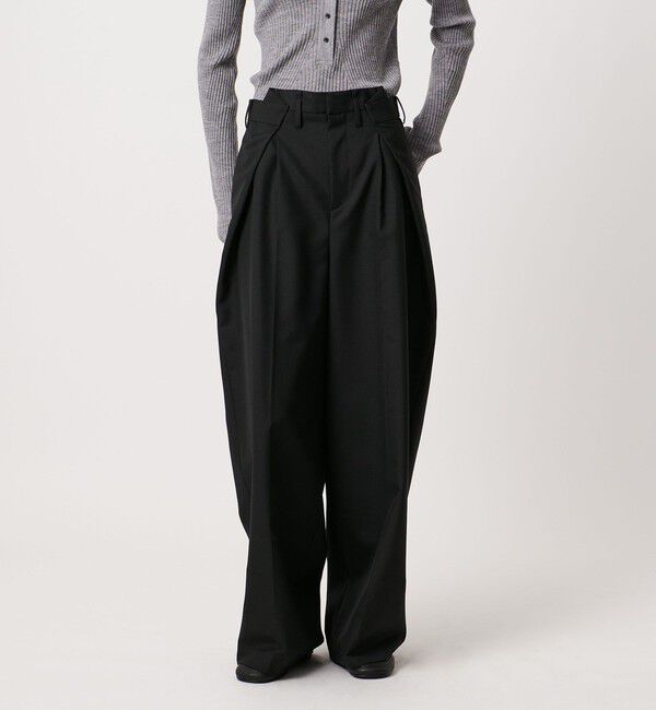 AEWEN MATOPH「＜AEWEN MATOPH＞ウールモヘヤ インタックパンツ」|チノ|