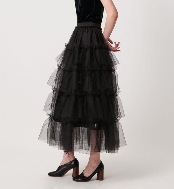 AEWEN MATOPH「＜AEWEN MATOPH＞チュールフリル マキシスカート」|スカート|