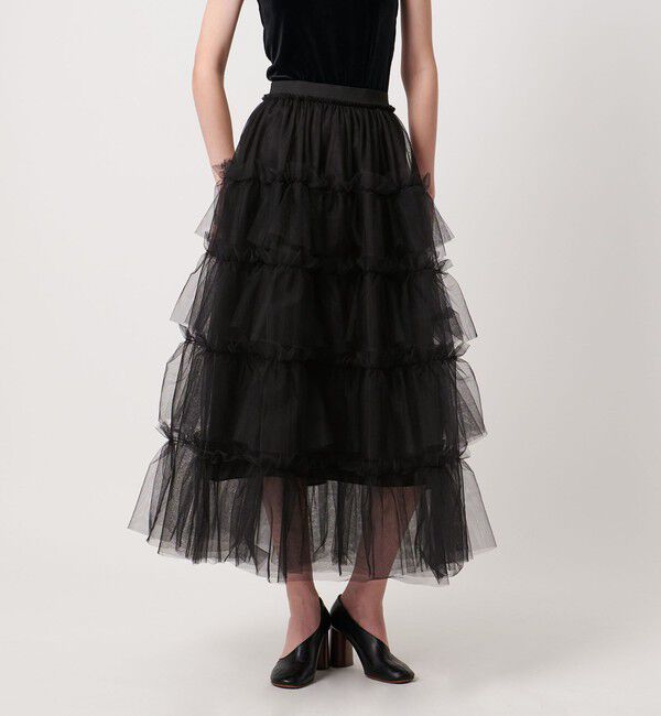 AEWEN MATOPH「＜AEWEN MATOPH＞チュールフリル マキシスカート」|スカート|