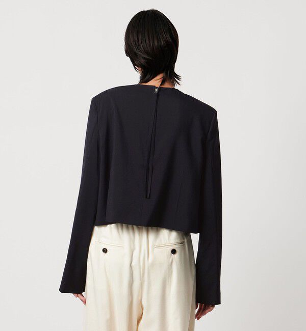 AEWEN MATOPH「＜AEWEN MATOPH＞パワーショルダープレス プルオーバーブラウス 」|シャツ・ブラウス|