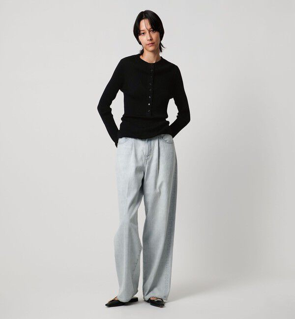 AEWEN MATOPH「＜AEWEN MATOPH＞ウールリブヘンリーネック ニットプルオーバー」|ニット・セーター|